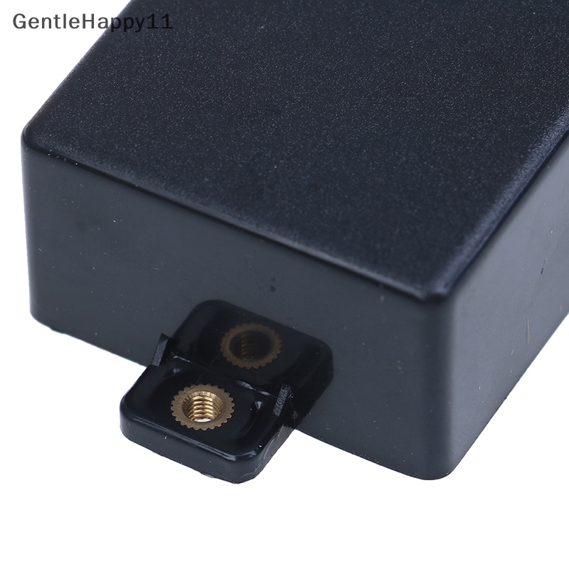 Gentlehappy 2Pcs cover pickup Koil Ganda Tertutup Plastik Untuk Gitar Elektrik Hitam/Putih id