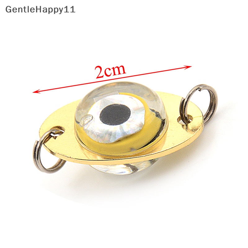 Gentlehappy Lampu LED Mini Flash Fish Lure Light Lamp Deep Drop Underwater Bentuk Mata Memancing Cumi id