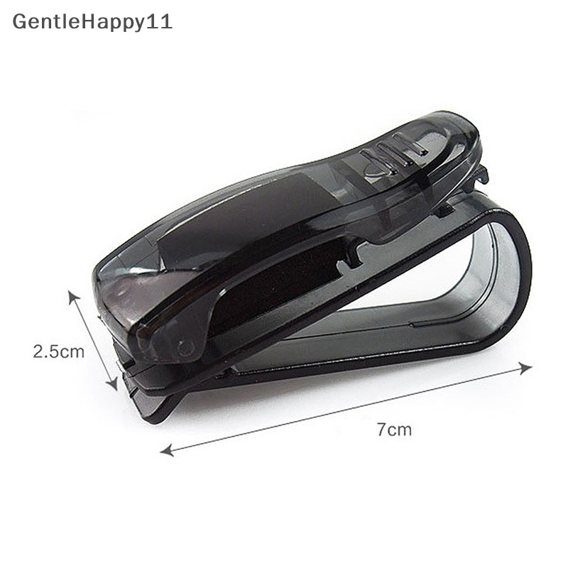 Gentlehappy 1x Fashion Mobil Kendaraan Sun Visor Sunglasses Kacamata Mata Kartu Pulpen Holder Clip Car id