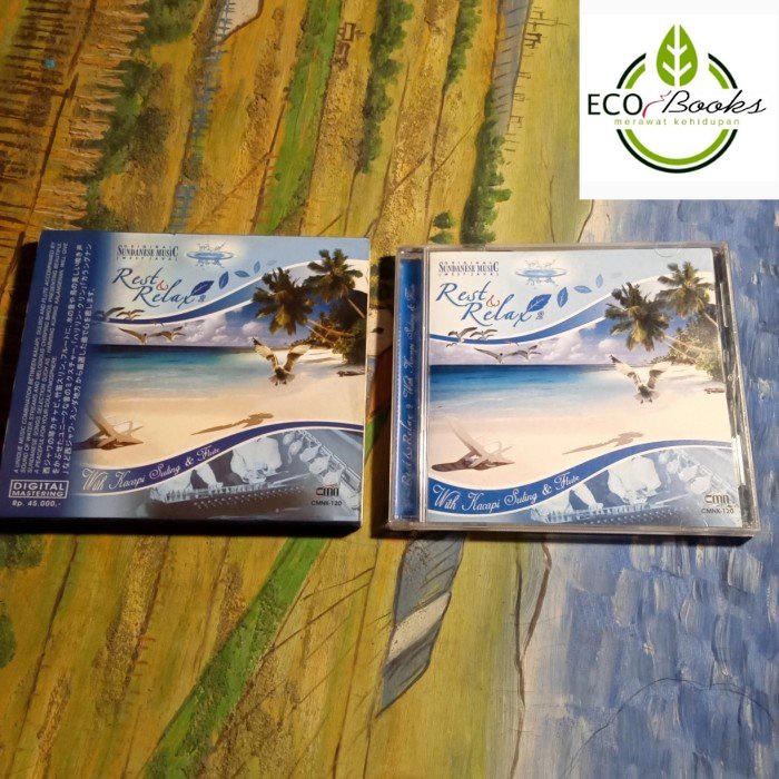 Ecobooks - CD rest & relax with kacapi Suling & flute