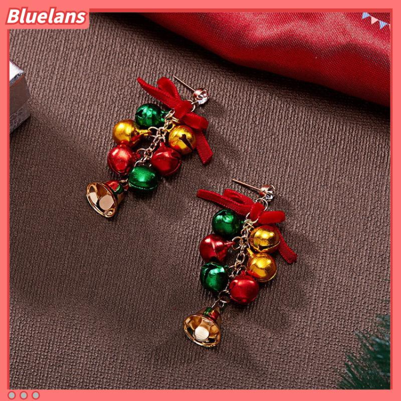 [BLS] Anting Busur Lonceng Fashion Dan Sederhana Anting Natal