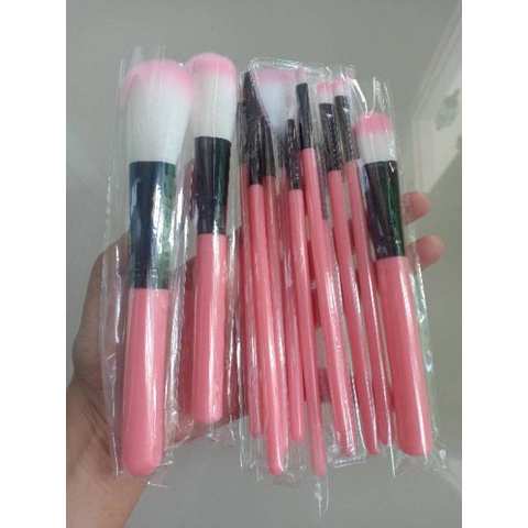 Set Brush 12 pcs+ Tabung Penyimpanan + Make Up + Kuas Tabung