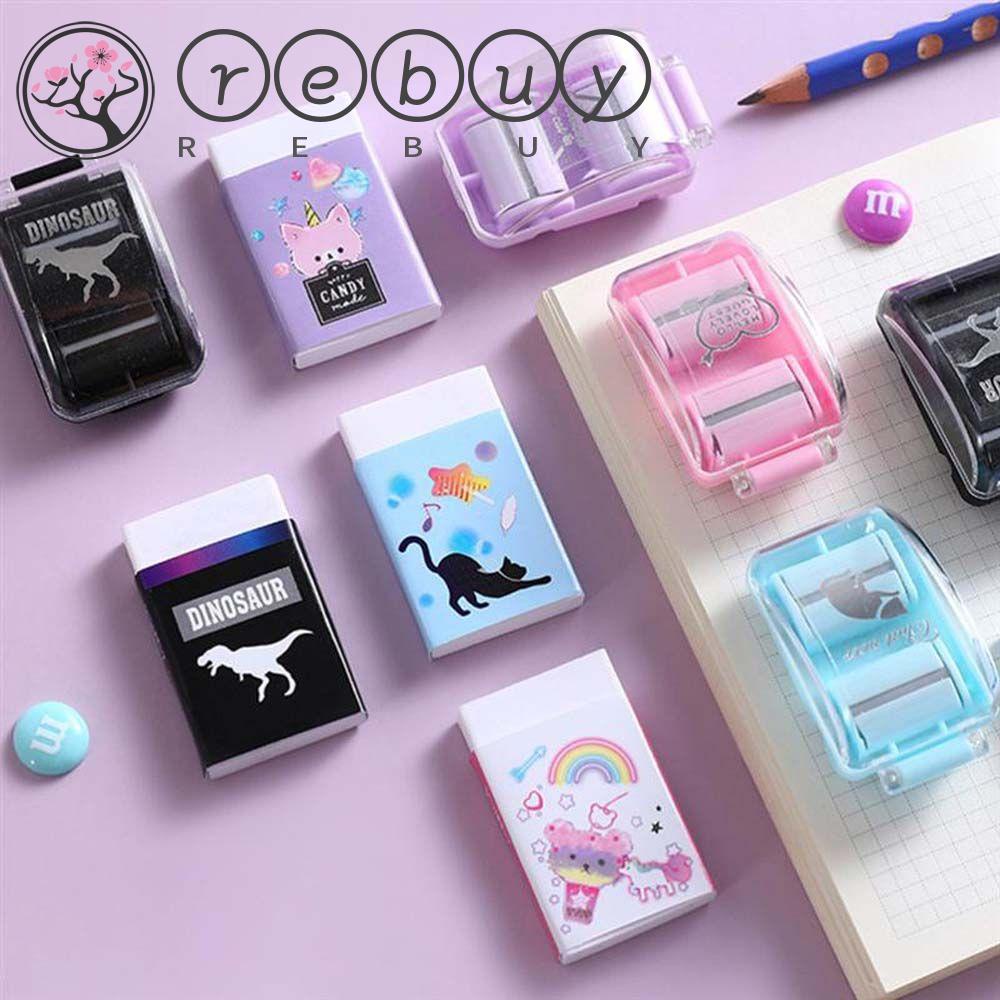 REBUY Rebuy Eraser crumb collector Portable debris Eraser Collectors Pembersih Meja Roller Plastik