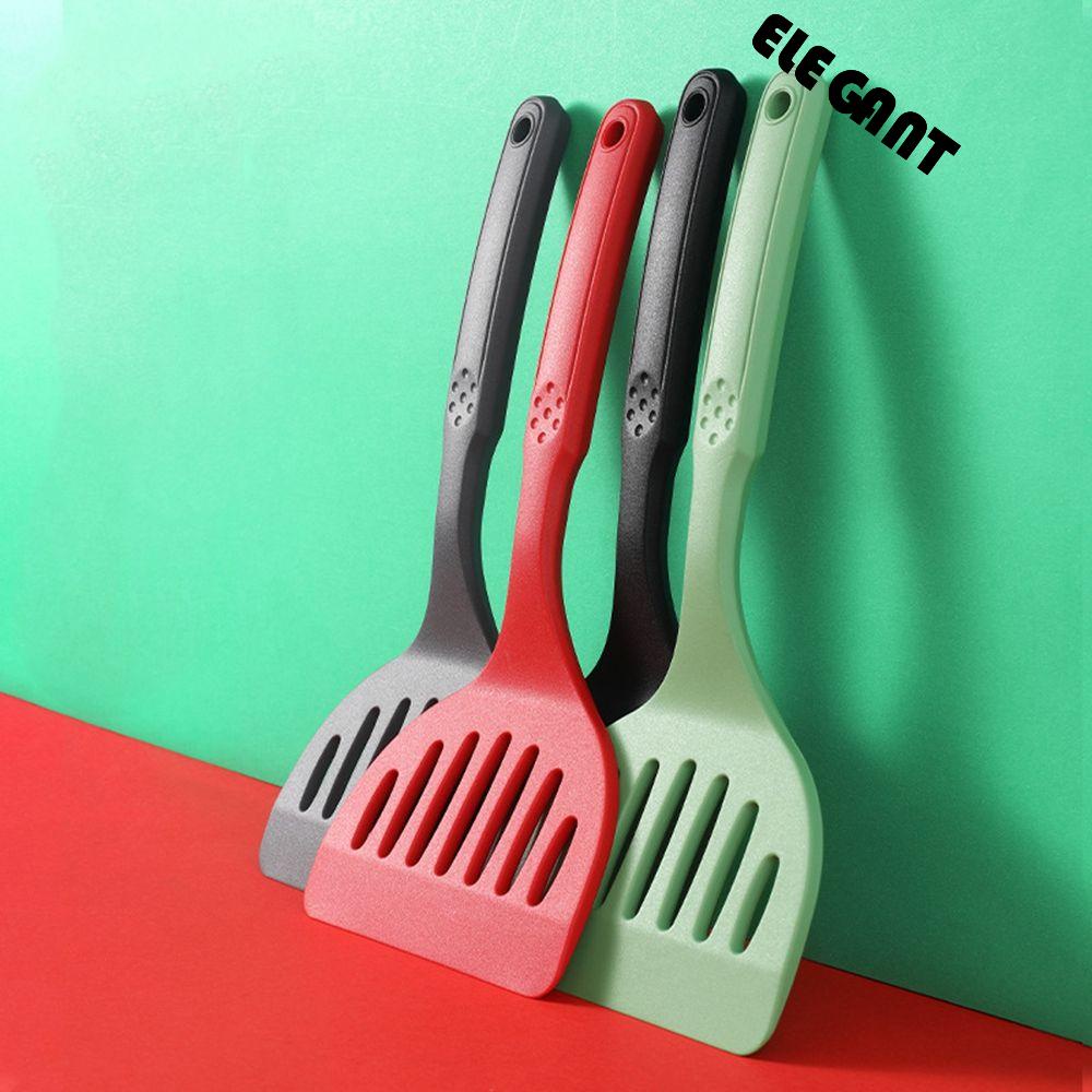 【 ELEGANT 】 Silicone Turners Anti Lengket Pancake Utensils Kitchen Wajan Penggorengan Sendok Spatula