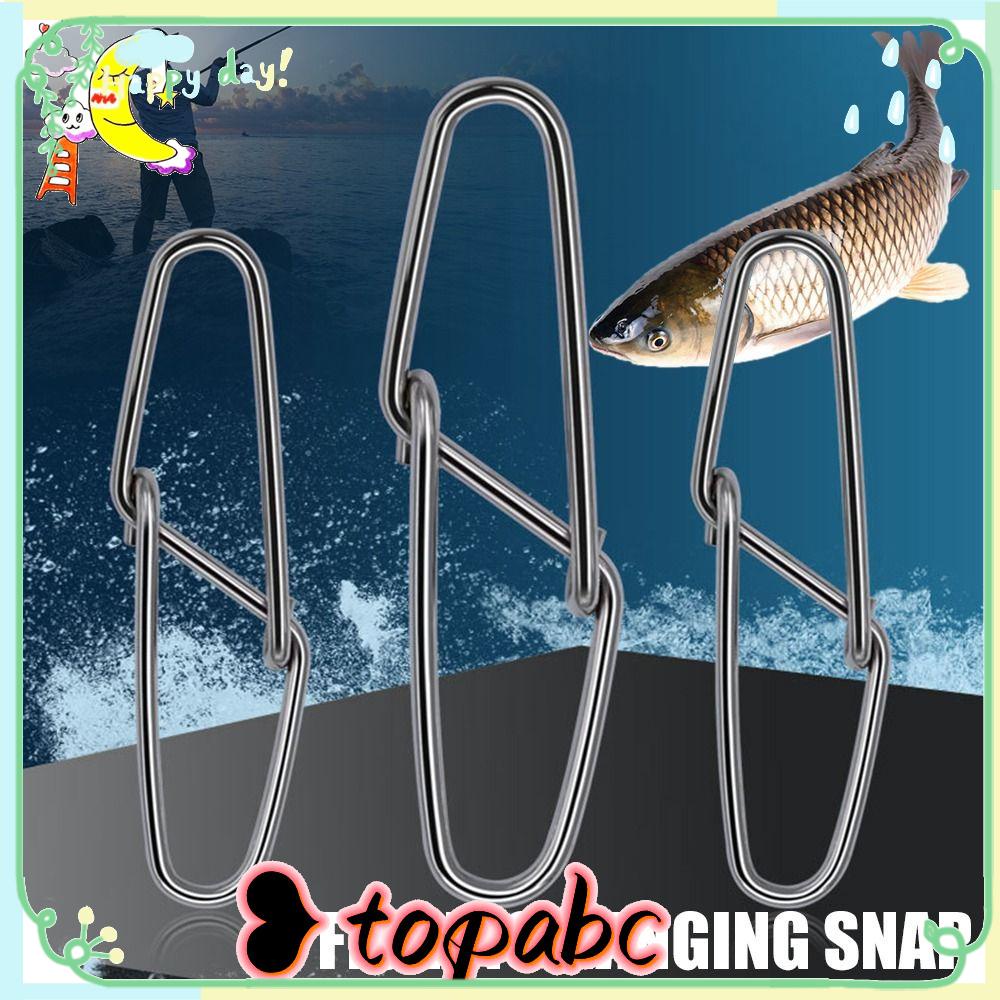 TOP Memancing Gantung Snap Angling Perlengkapan Fish Tackle Fast Clip Lock Barrel Putar