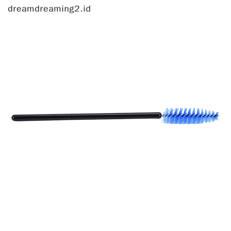 (drea) 50pcs Disposable Eyelash Brush Alat Makeup Kosmetik Maskara Wands Aplicator,//