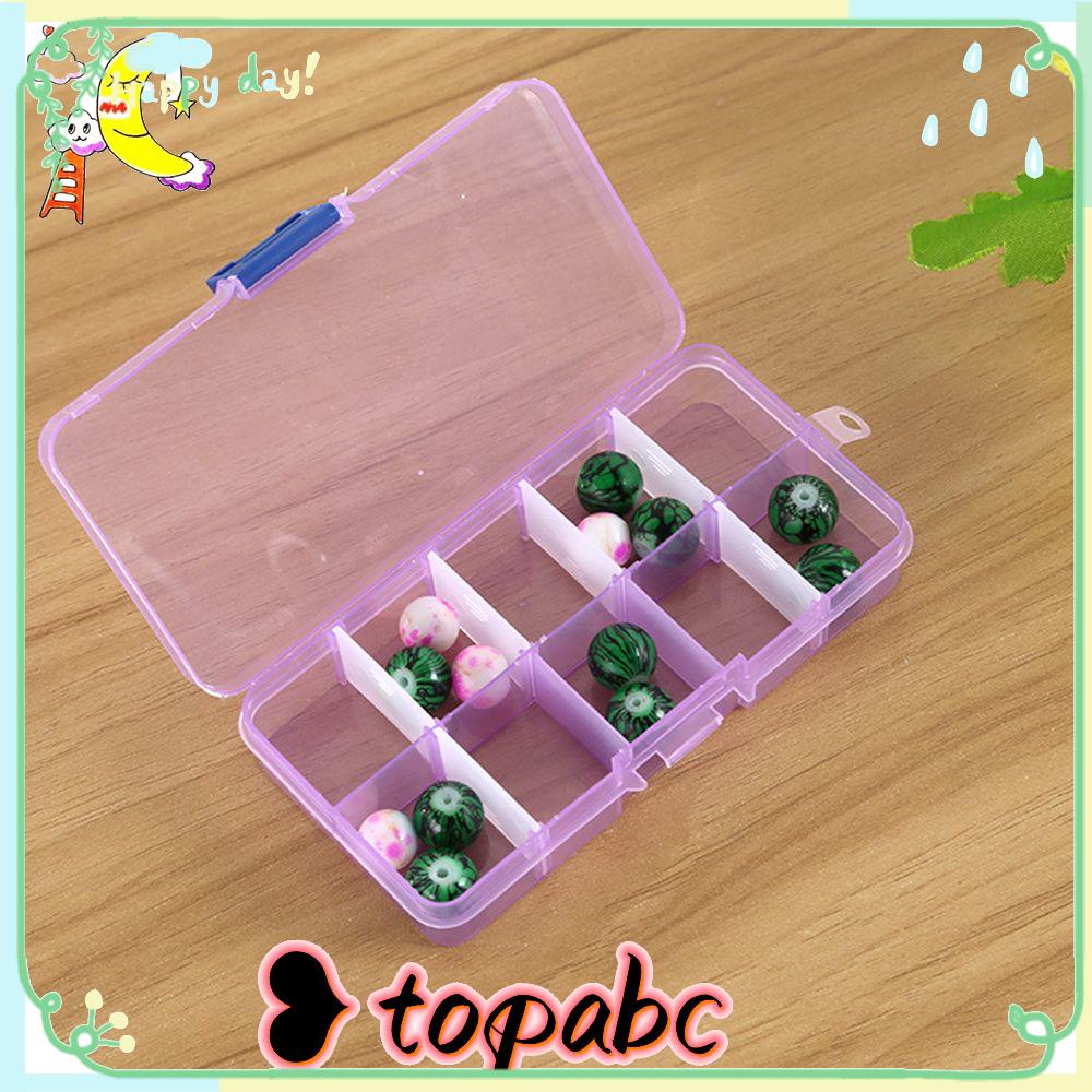 TOP Fishing Tackle Box NEW Angling Perlengkapan 10sekat Kotak Penyimpanan