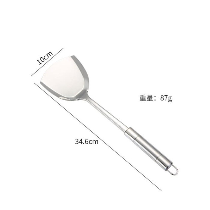 Spatula Stainless Steel Premium Sutil Sodet centong scoop saringan Satuan Murah