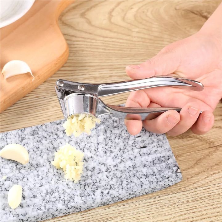 GOS -J105- Garlic Press Penghancur Bawang Putih Stainless Multifungsi