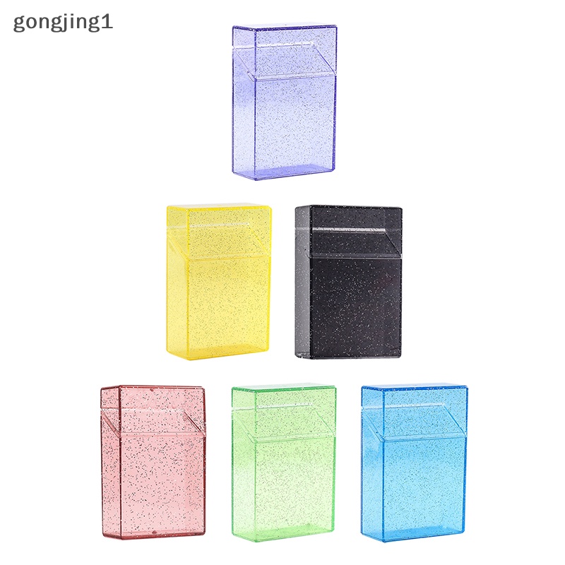 Ggg Kotak Penyimpanan Transparan 3inch Kawaii Stationery Blingbling Photo Card Holder Box Case Container Idol Albumes Photo Storage Box ID