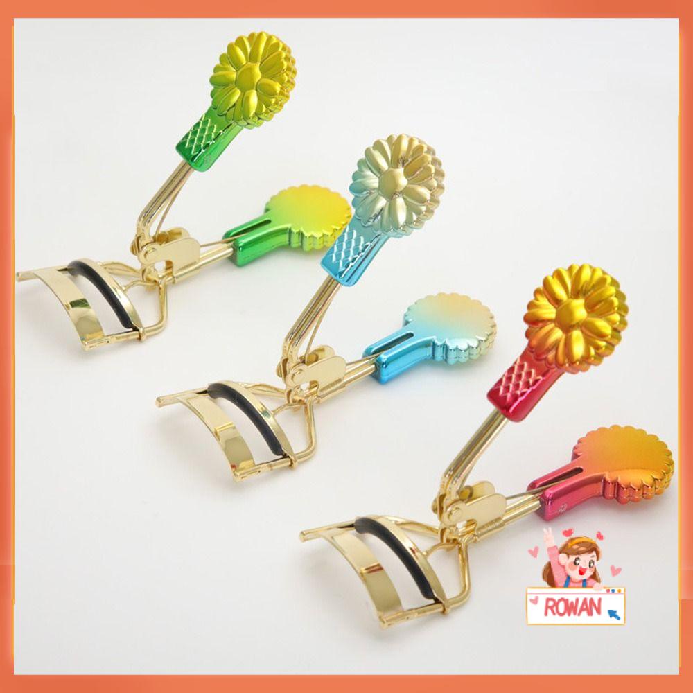 R-FLOWER Double Color Handle Klip Bulu Mata Baru Tahan Lama Alat Kecantikan Tambahan Bulu Mata