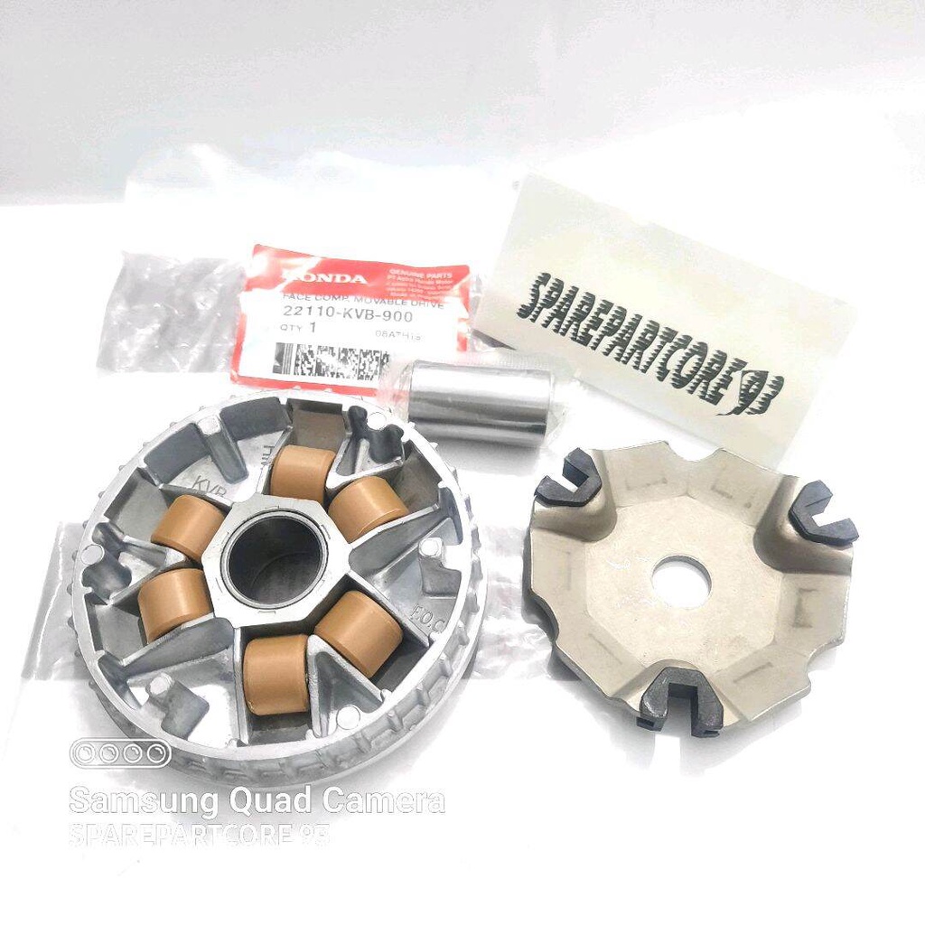 rumah roller assy vario 110 lama beat fi stater kasar paket rumah roller vario 110 beat fi KVB kuali