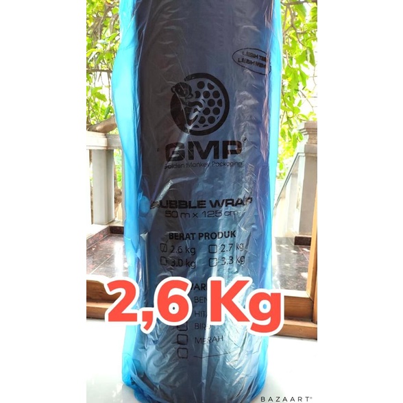 

KHUSUS LUAR KOTA BUBBLE WRAP 1,25 mtr x 50 mtr MURAH BERKUALITAS - TOP 3 kg HITAM