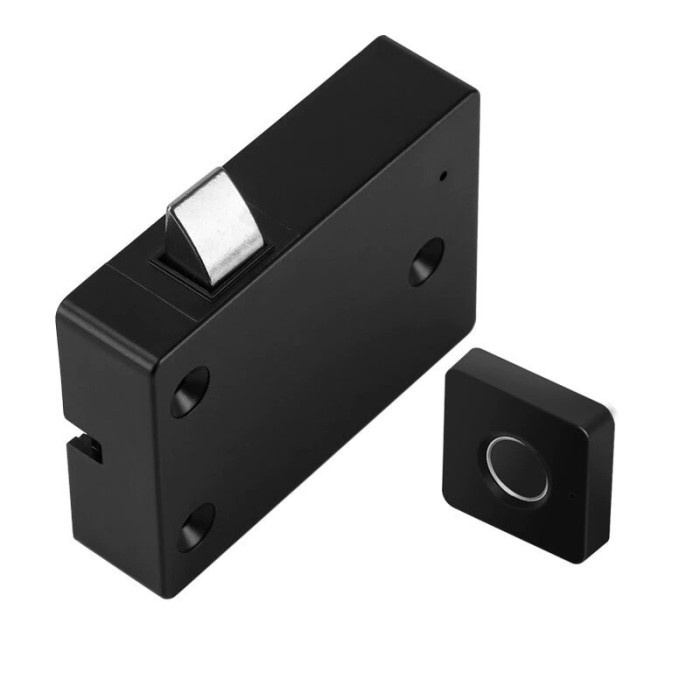 Kunci Lemari Sensor Fingler Print | Cabinet Door Lock Fingerprint 2B