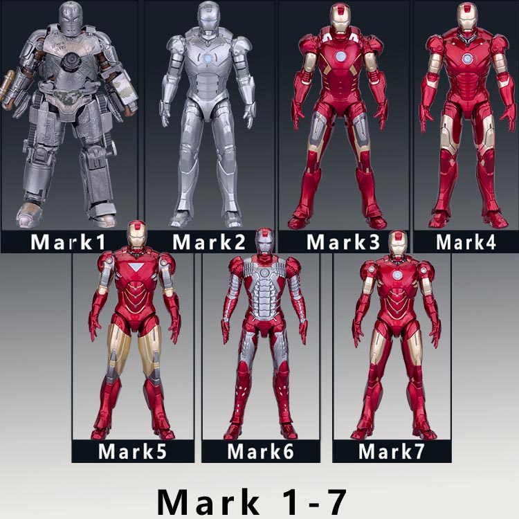 Mesin Perang Iron Man 10th Seri Astronot Besi Koleksi Monger Mainan Marvel legends Action Figure