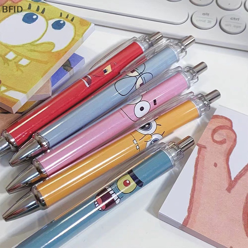 [BFID] 1pcs Kawaii Kartun Gel Pen Sekolah Kantor Supply Alat Tulis Lucu Gel Pena Hadiah Hadiah Pulpen [ID]