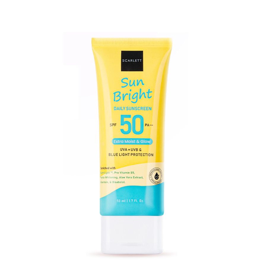 Scarlett Sun Bright Daily Sunscreen SPF50 PA+++