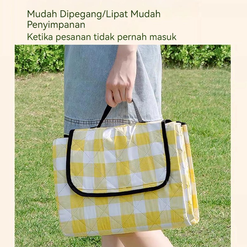Akane Zora Piknik Tikar Piknik Outdoor TIKAR Piknik TEBAL WATERPROOF Alas 1.5 x 2 m