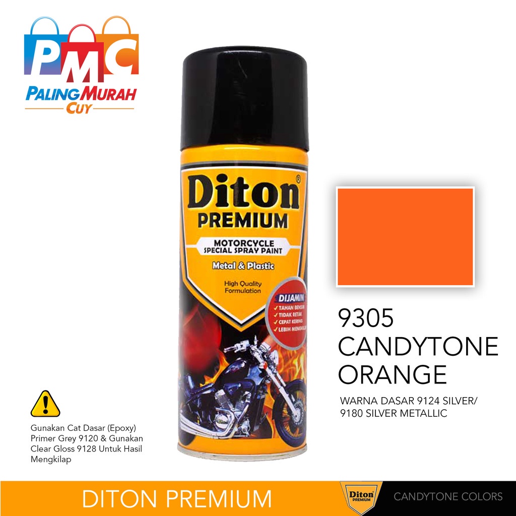 cat motor diton premium 9305 candy tone orange