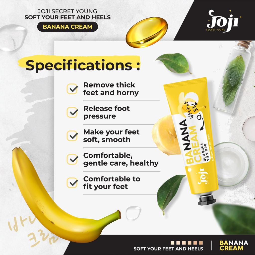 Joji - Banana Feet &amp; Heel Cream (Foot Cream) - 50g