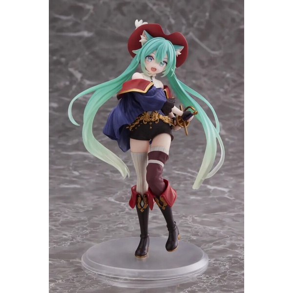 Hatsune Miku Wonderland Figure - Miku Puss in Boots Ver