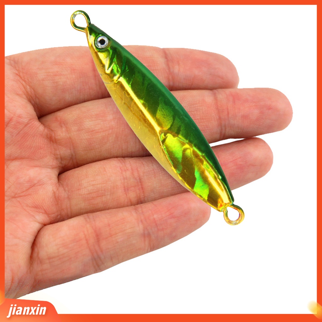 (In Stock) 30g Melancarkan Umpan Pancing Vivid Anti Korosi Weighted Jigging Lure Untuk Angling