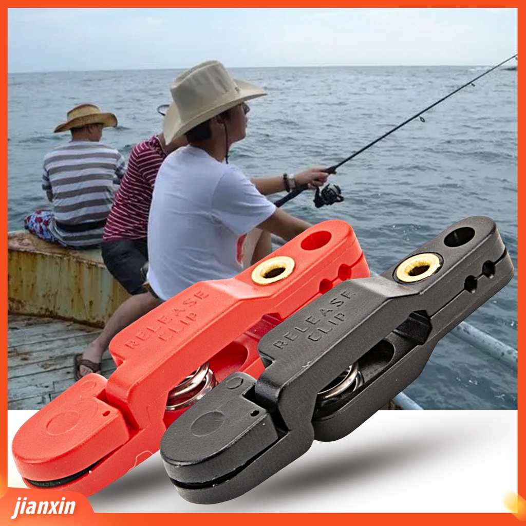 (In Stock) Klip Pelepas Snap Compact Quick Release Klip Pancing Troli Ketegangan Berat Bahan Plastik Untuk Memancing Offshore