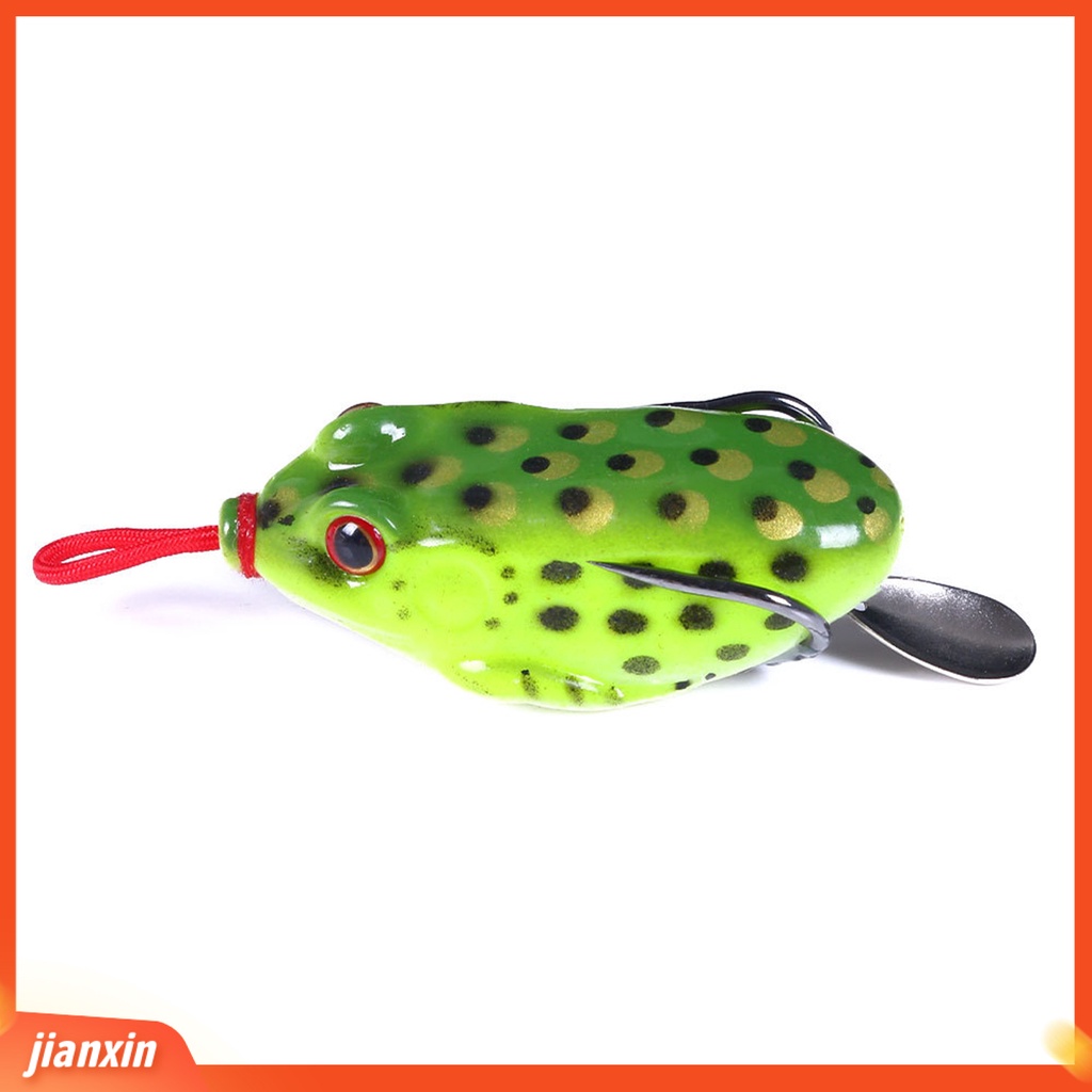 (In Stock) 5.5cm /13g Katak Bionic Umpan Simulasi 3D Mata Tajam Kait Universal Memancing Karet Lembut Laut Memancing Umpan Dengan Jig Sendok Memancing Tackle