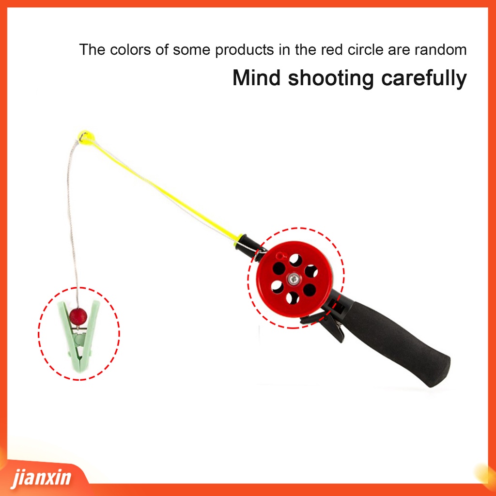 (In Stock) Joran Pancing Mini Non-slip Handle Portable Handal Pancing Anak Untuk Outdoor