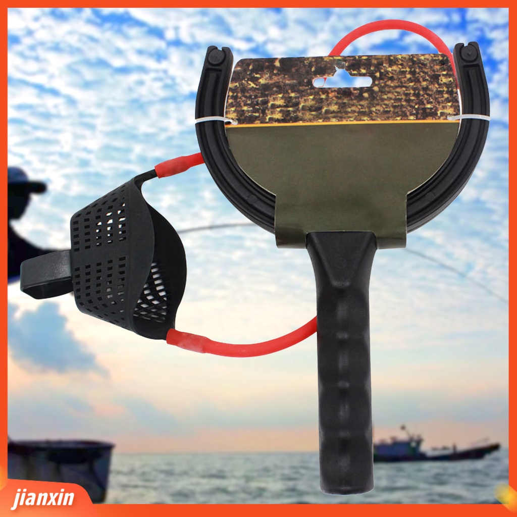 (In Stock) Alat Pemempar Umpan Ketapel Pancing Umpan Dispenser Tembak Panjang Untuk Ikan Gurame