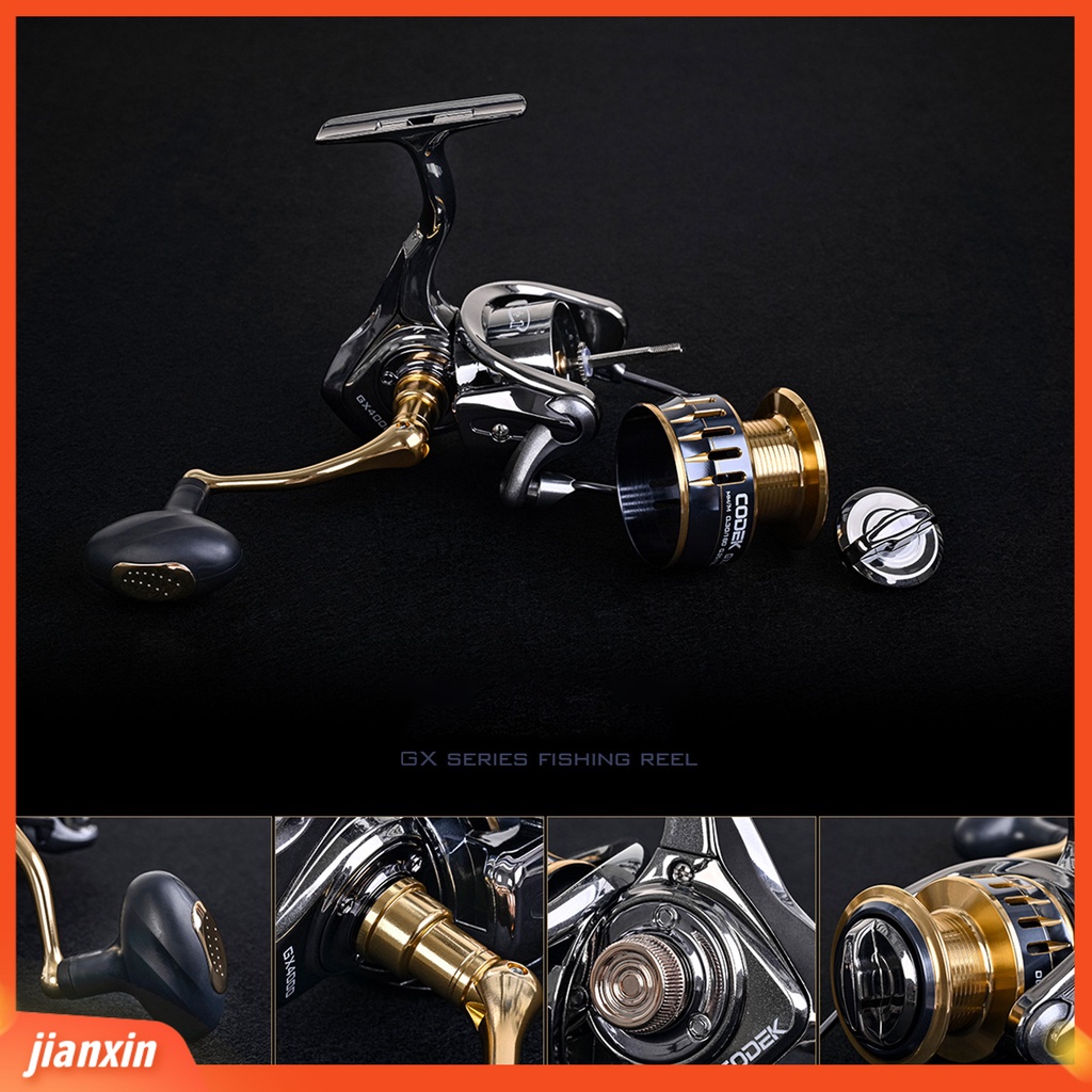 (In Stock) Gapless Fishing Reel Tahan Abrasi Aluminium Alloy Kekerasan Tinggi Gigi Piringan Roda Pancing Untuk Memancing