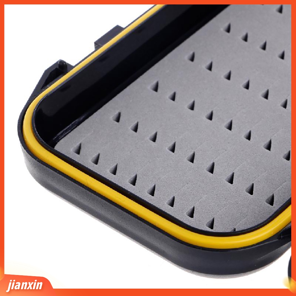 (In Stock) Umpan Pancing Portabel Case Tahan Air Tempat Penyimpanan Lalat Kotak Wadah Aksesori