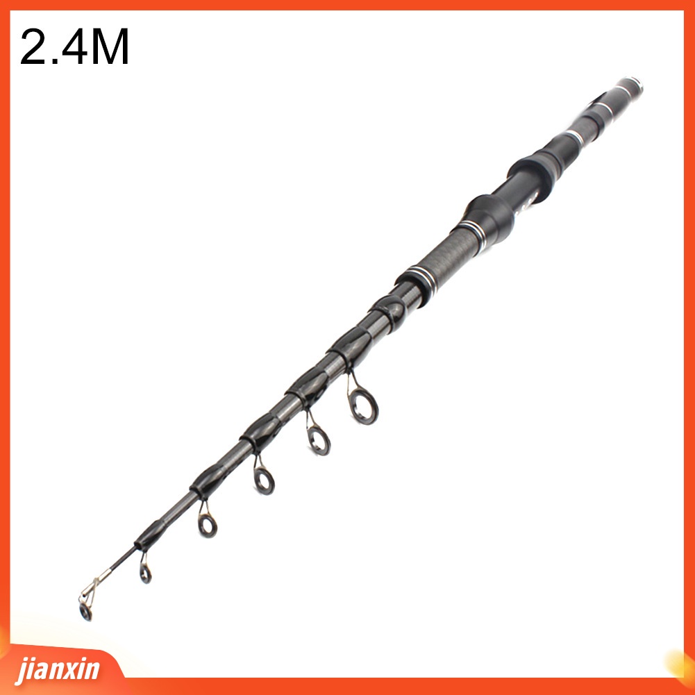 (In Stock) 1.8-3m Teleskopik Portabel Luar Ruangan Ringan Laut Pancing Tiang Fish Tackle