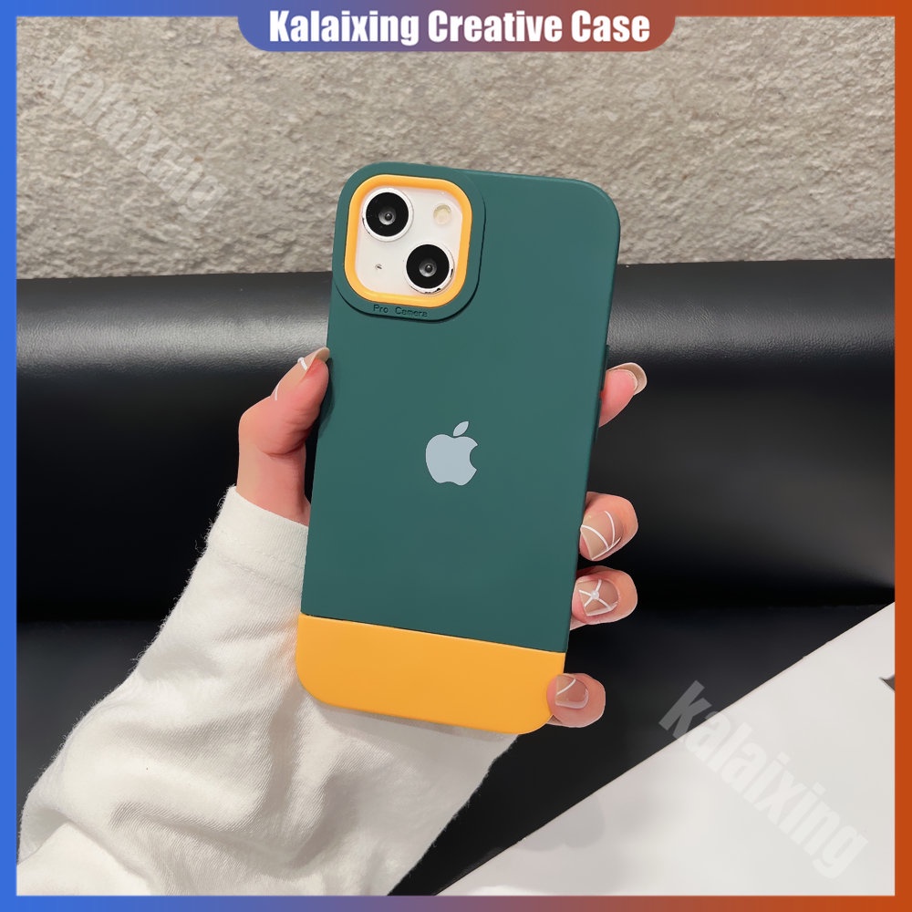 Soft Case 3 in 1 Warna Macaron Untuk iPhone 14 Pro Max 14Pro 14Max 13 12 11 Pro 11ProMax