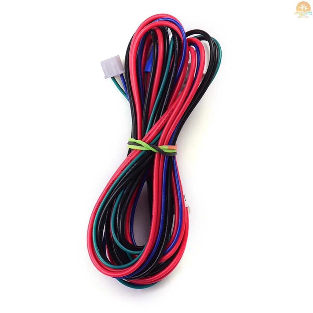 In Stock Anet 18AWG Upgrade Heated Bed Kabel Hot Bed Line Heatbed Kawat Panjang 90cm/35.4 Inch Untuk Anet A8 A6 A2 A3 E12 E10 3D Printer Upgrade Suplier