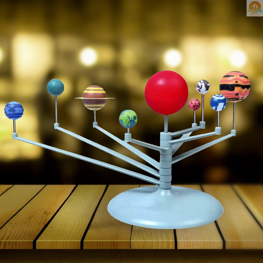 In Stock Solar System Planetarium DIY Science Astronomi Model Planet Glow In The Dark STEM Mainan Edukasi Untuk Anak &amp; Remaja