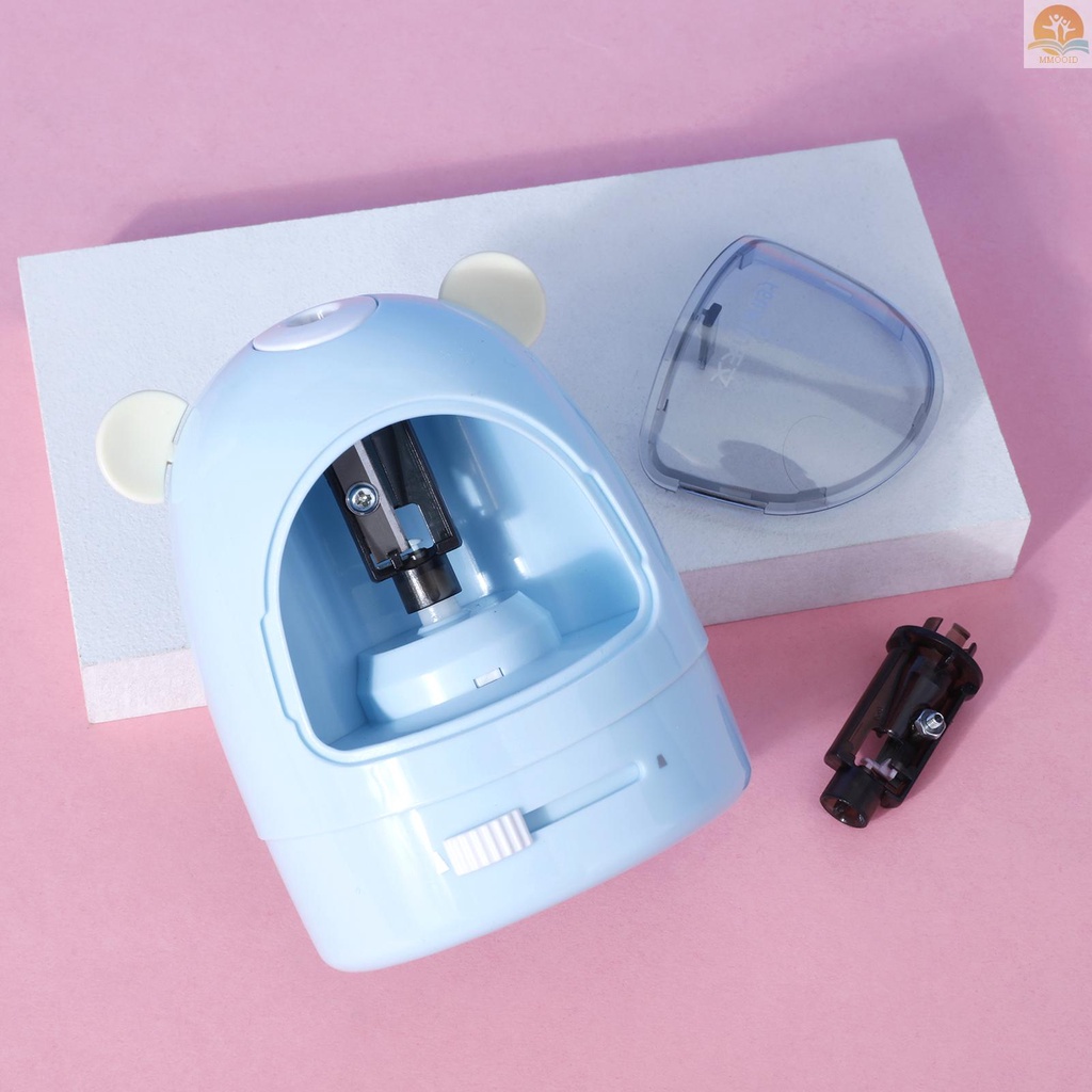 In Stock Alat Pengasah Pensil Elektrik Eraser Vacuum Cleaner Set Stationery Set Baterai Dioperasikan Dengan 50penghapus Isi Ulang Untuk Anak Dewasa Rumah Kantor Sekolah Kelas