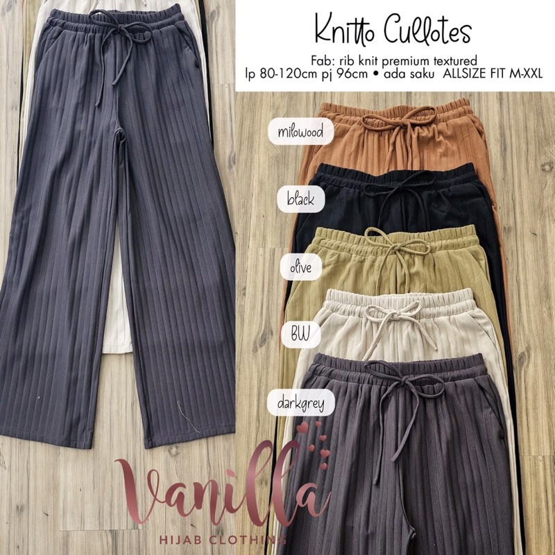 KNITTO CULLOTES ori VANILLA