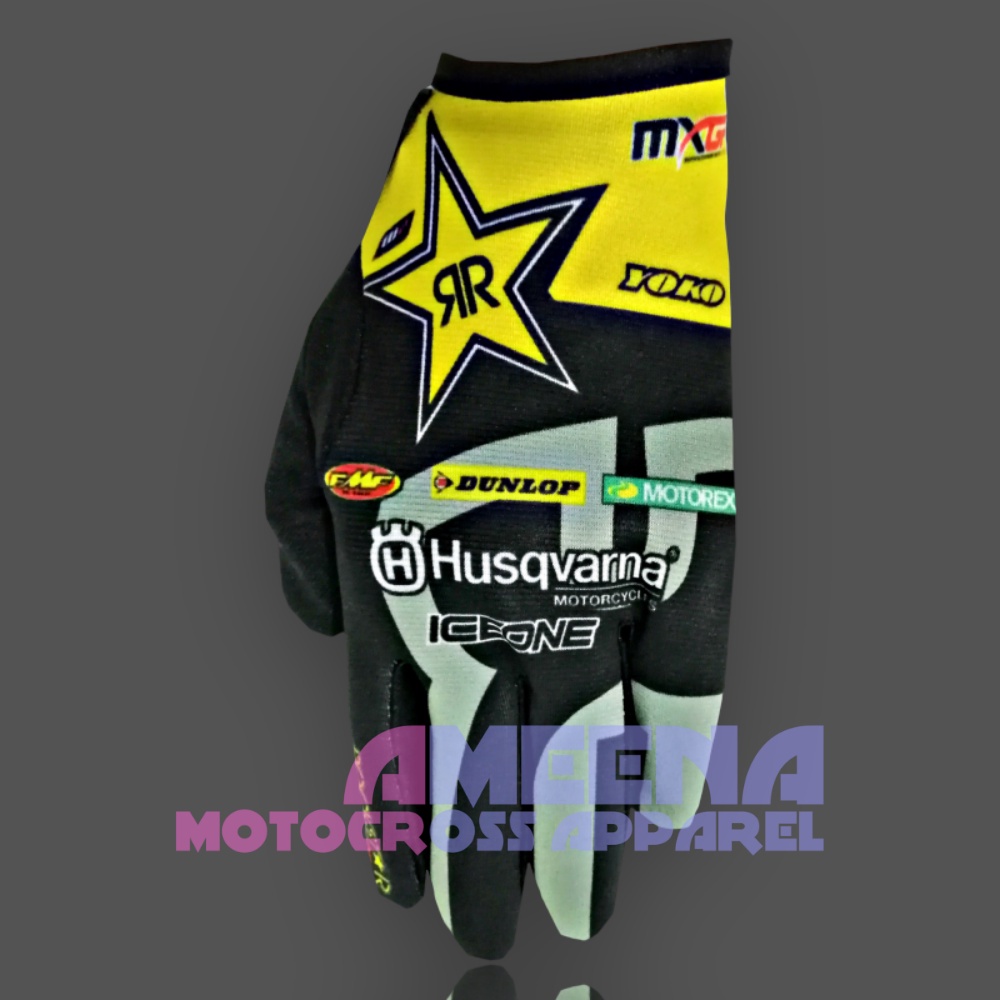 Sarung Tangan Motocross - Sarung Tangan Trail - Sarung Tangan MX Motor Fullprint - 103