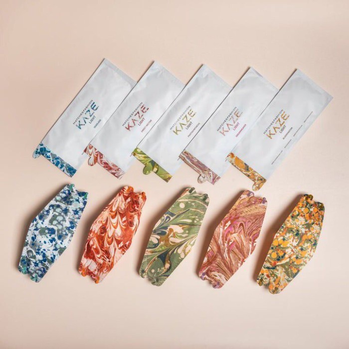 ORIGINAL KAZE mask TROPICALE series- Limited Edition - LIGHT KAZE, 1/2 BOX (5pcs)