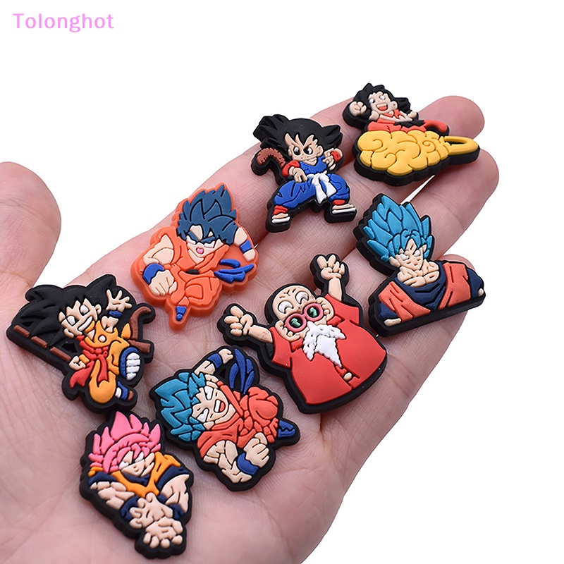 Tolonghot&gt; Penjualan Panas 10buah/lot Kualitas Top Anime PVC Sepatu Ch Lucu Kartun Anak-Anak Taman Sepatu Dekorasi Untuk Croc Ch Gesper well