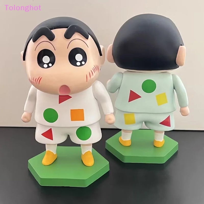 Tolonghot&gt; 1Pc 13cm Crayon Shin-chan in Piyama Figure Model Ornamen Mobil Koleksi Boneka Dekorasi Anime Limited Hadiah Ulang Tahun well