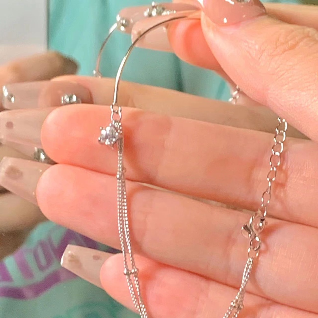 Wanita Gelang/ Korea Mewah Zirkon Berlian Imitasi Emas Gelang Adjustable/Gadis Kupu-kupu Gelang