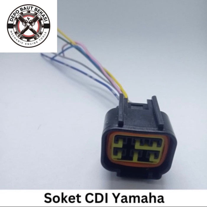 Soket CDI Yamaha/ Cop Soket CDI Jupiter Vega Mio