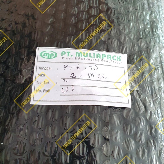 

Bubble Wrap Hitam MP Mulia Pack 50M x 125cm Bubblewrap Tebal