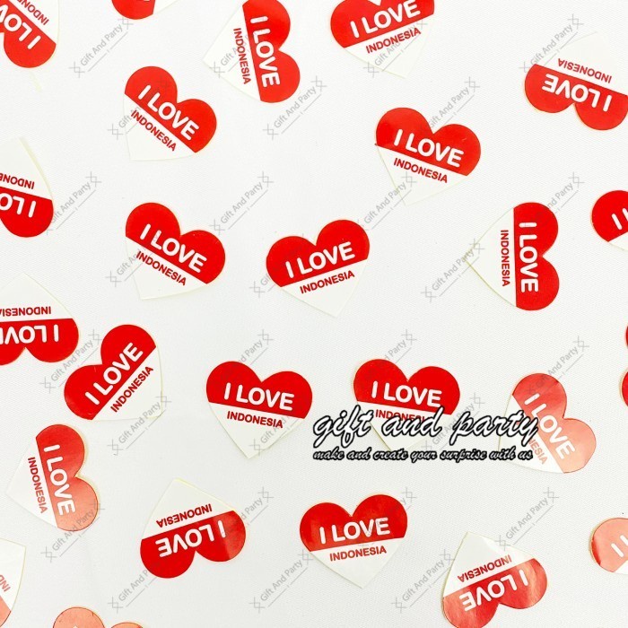 

Stiker Pipi Motif Dirgahayu / Stiker Merah Putih