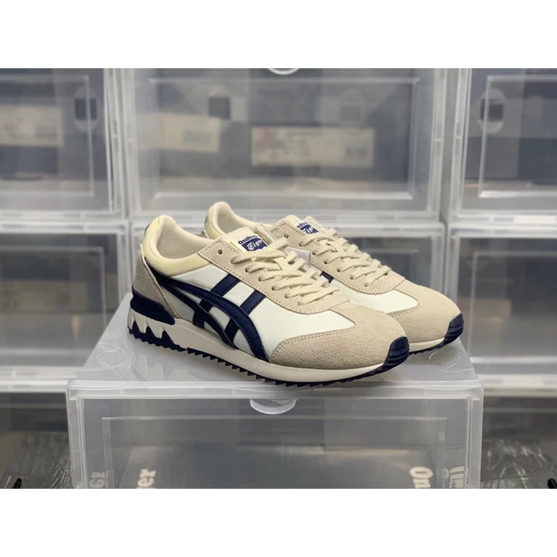 Sepatu 0nitsuka Tiger California 78 Ex Cream Navy Free Paperbag