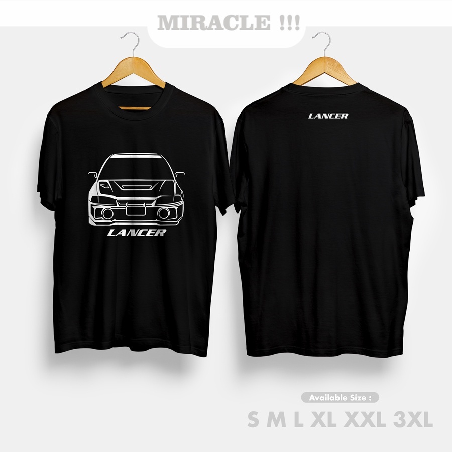 Kaos Baju Mobil Mitsubishi Lancer Kaos Otomotif