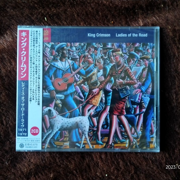 SEGEL | 2 CD KING CRIMSON LADIES OF THE ROAD JAPAN OBI