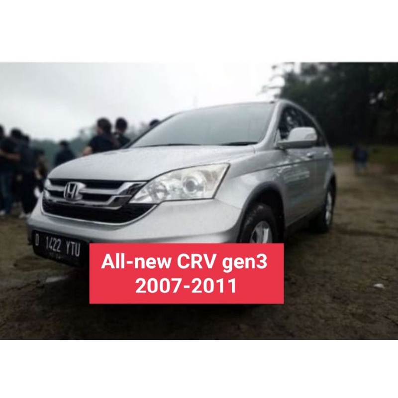 Bayar Ditempat- Talang air pintu mobil Alnew CRV gen3 2007-2011 Model SLIM CEMBUNG Talang Mobil - Pe